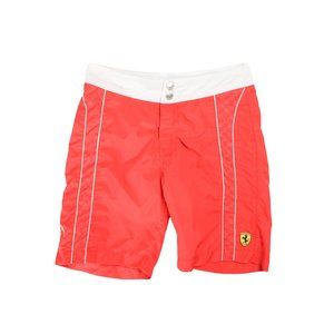 Ferrari Sports Multi-Color Swimming Shorts sz 9/10 Years